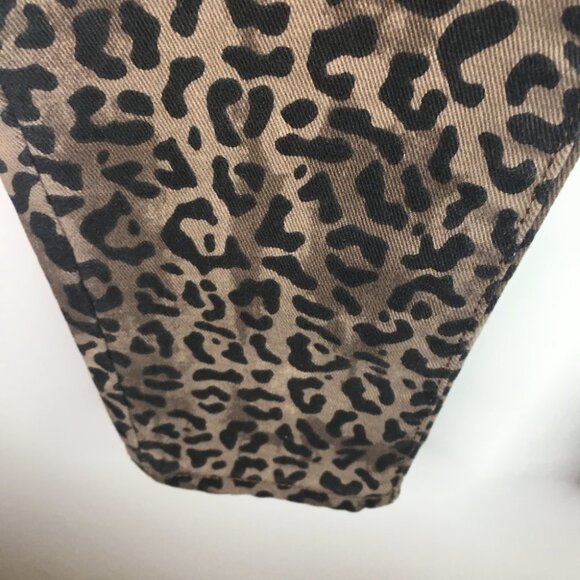 William Rast Perfect Skinny Leopard Jeans Sz 28 - Picture 4 of 9